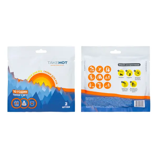 Грелка для рук TakeHot (1 пара) купить недорого в Украине, фото 3